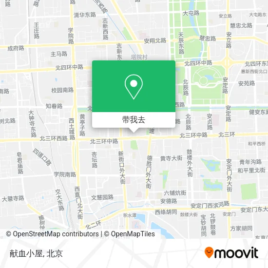献血小屋地图