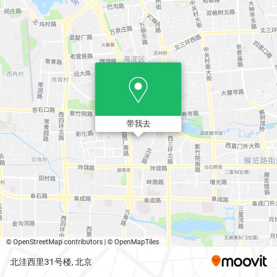 北洼西里31号楼地图