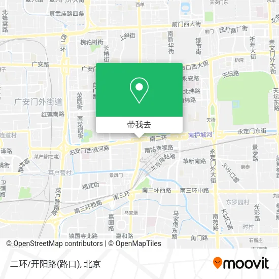 二环/开阳路(路口)地图