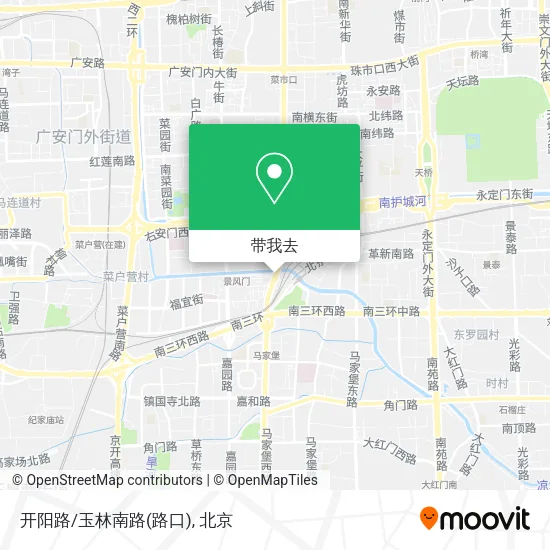 开阳路/玉林南路(路口)地图