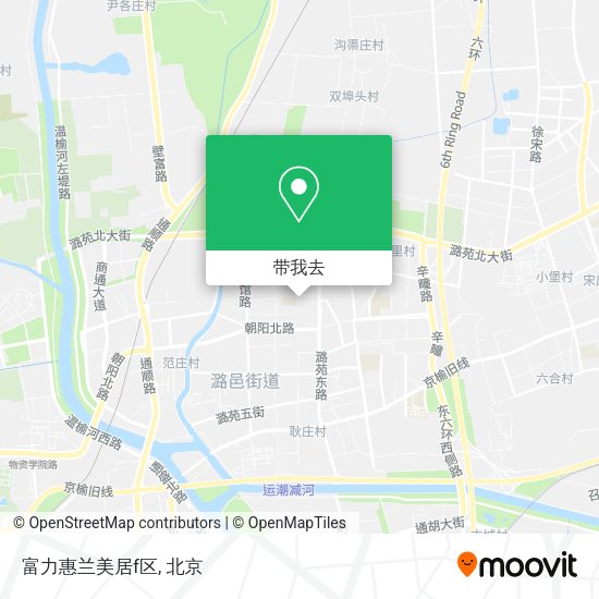 富力惠兰美居f区地图