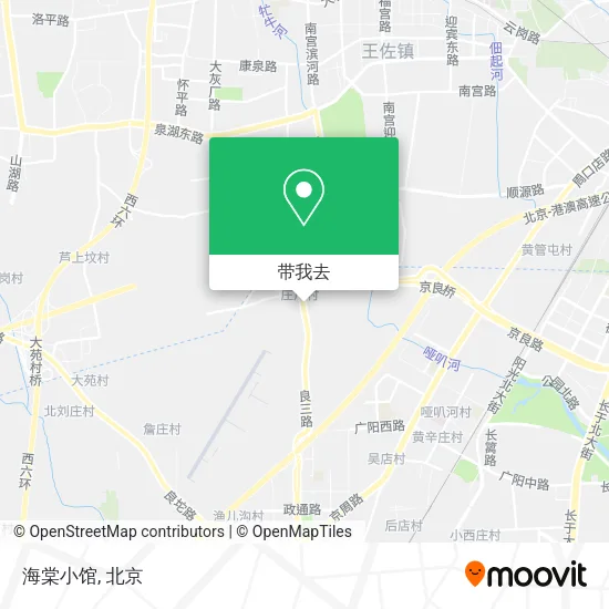 海棠小馆地图