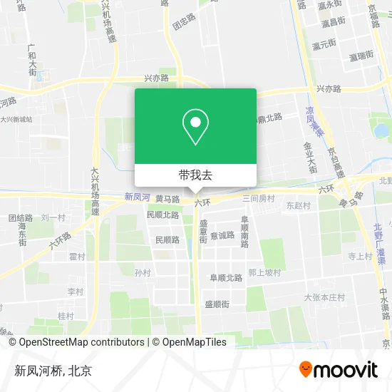 新凤河桥地图