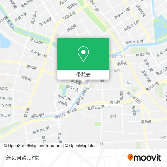新凤河路地图