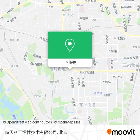 航天科工惯性技术有限公司地图