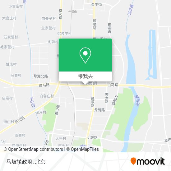 马坡镇政府地图