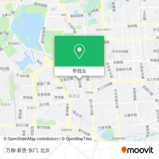 万柳·新贵-东门地图