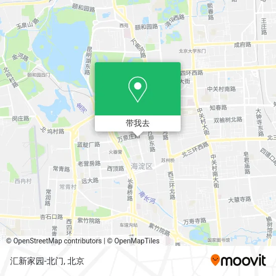 汇新家园-北门地图