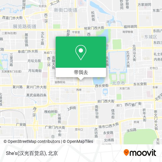 She's(汉光百货店)地图