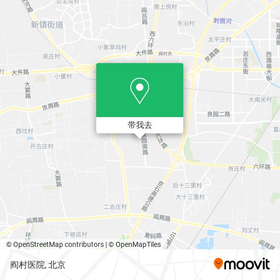 阎村医院地图