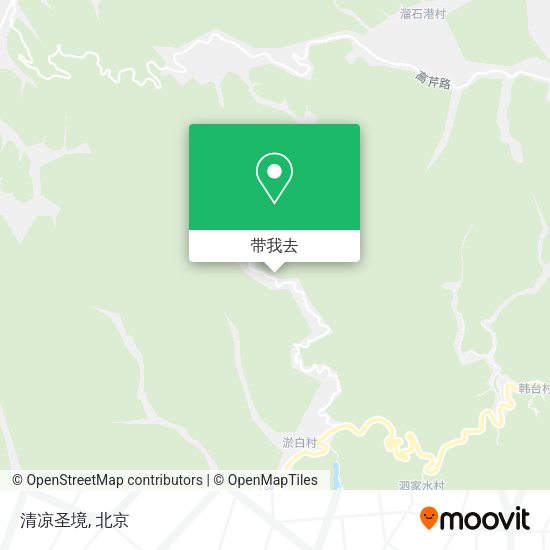 清凉圣境地图