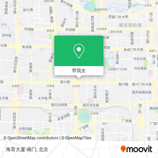 海育大厦-南门地图