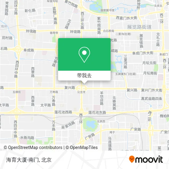海育大厦-南门地图