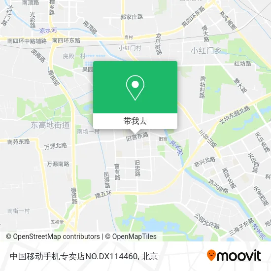 中国移动手机专卖店NO.DX114460地图
