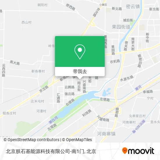 北京朕石基能源科技有限公司-南1门地图