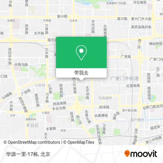 华源一里-17栋地图