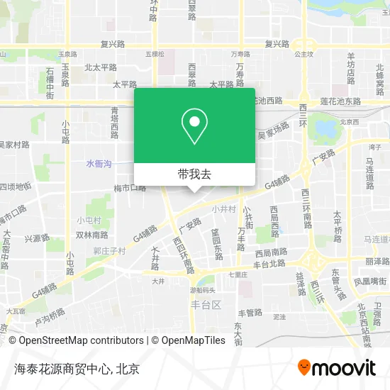 海泰花源商贸中心地图