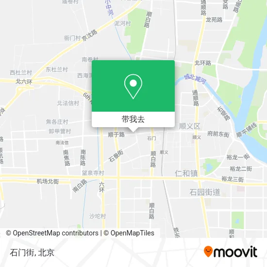 石门街地图