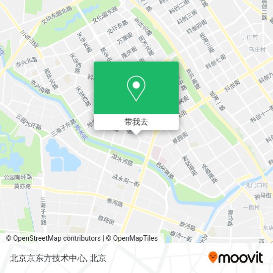 北京京东方技术中心地图