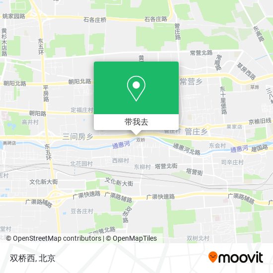 双桥西地图