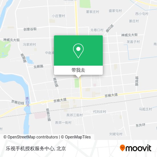 乐视手机授权服务中心地图