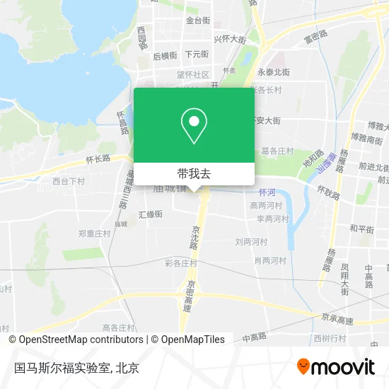 国马斯尔福实验室地图
