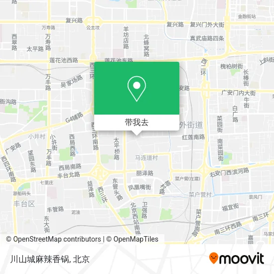 川山城麻辣香锅地图