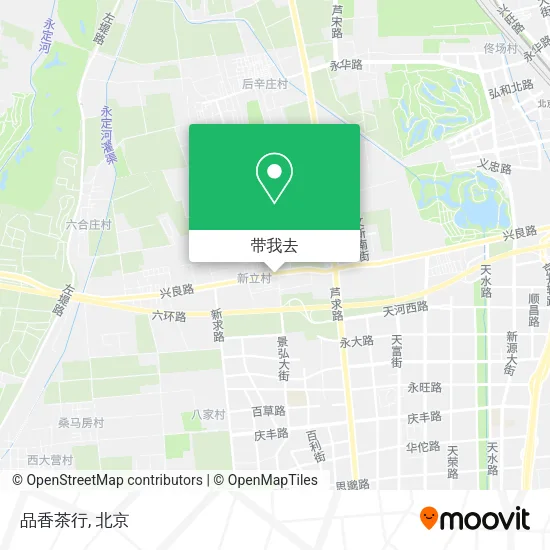 品香茶行地图