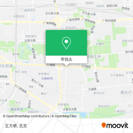 五方桥地图