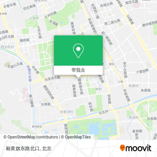 厢黄旗东路北口地图