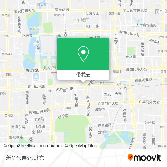 新侨售票处地图