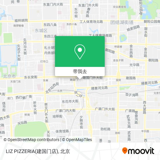 LIZ PIZZERIA(建国门店)地图