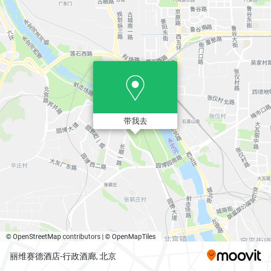 丽维赛德酒店-行政酒廊地图