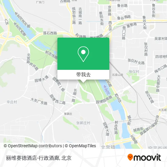 丽维赛德酒店-行政酒廊地图