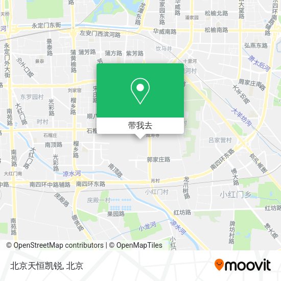 北京天恒凯锐地图