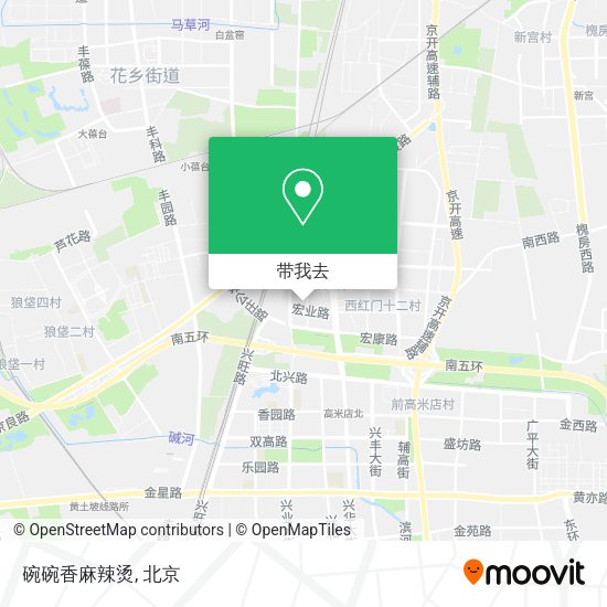 碗碗香麻辣烫地图