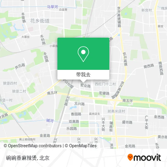 碗碗香麻辣烫地图