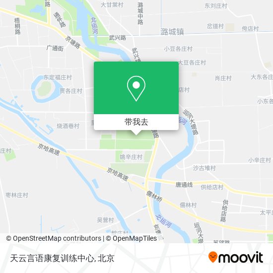 天云言语康复训练中心地图