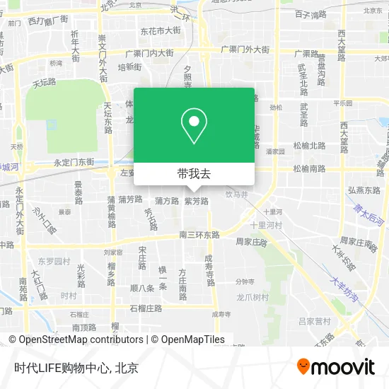 时代LIFE购物中心地图