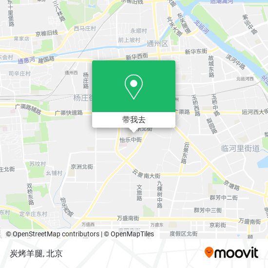 炭烤羊腿地图