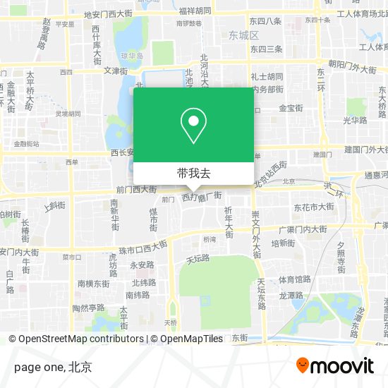page one地图