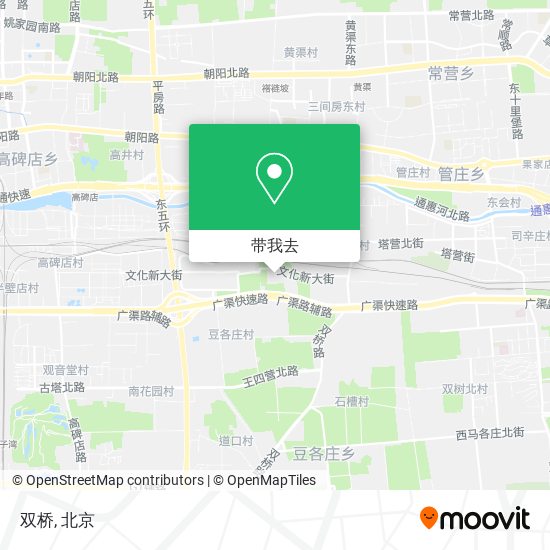 双桥地图