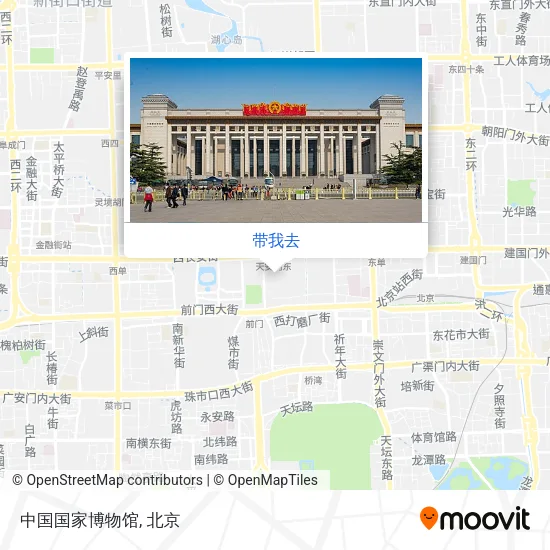 中国国家博物馆地图