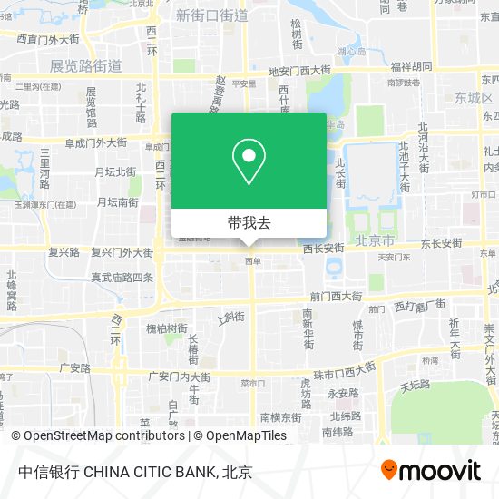 中信银行  CHINA CITIC BANK地图