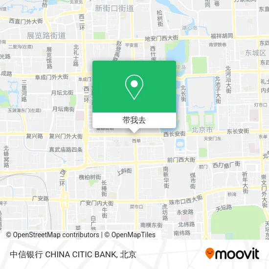 中信银行  CHINA CITIC BANK地图