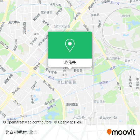 北京稻香村地图
