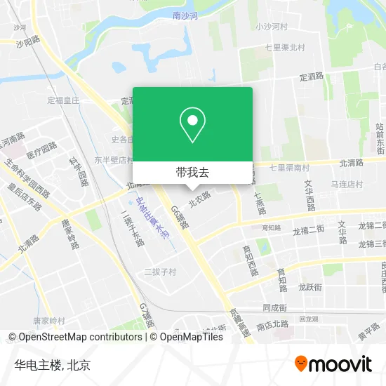 华电主楼地图