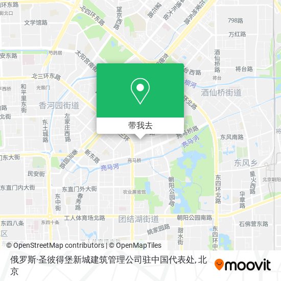 俄罗斯·圣彼得堡新城建筑管理公司驻中国代表处地图
