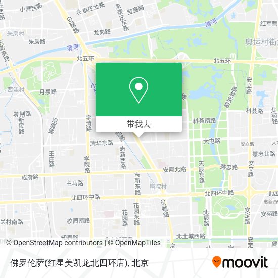 佛罗伦萨(红星美凯龙北四环店)地图