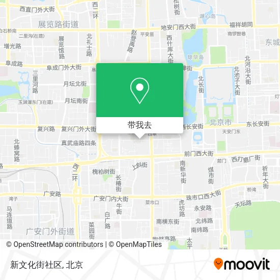 新文化街社区地图